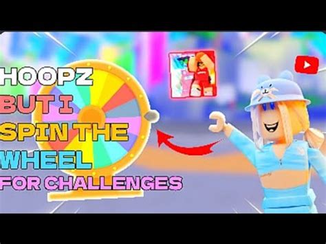 Hoopz But I Spin A Wheel For Challenges Roblox Basketball Youtube