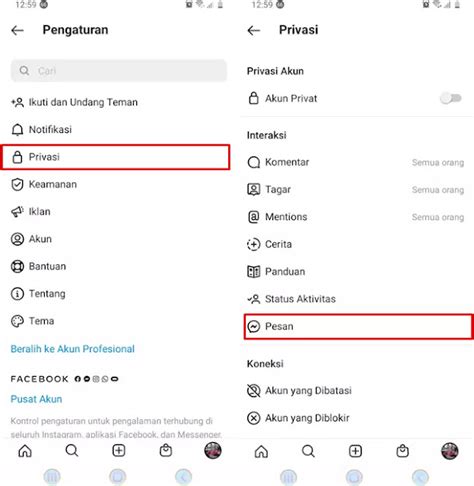 Cara Mematikan Permintaan Pesan Di Instagram Brankaspedia Blog