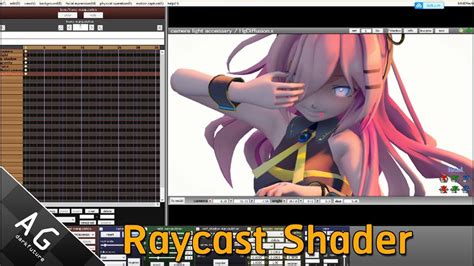 MMD AGTHRaycast Shader Basic Render Picture Effect Tutorial SUB EN