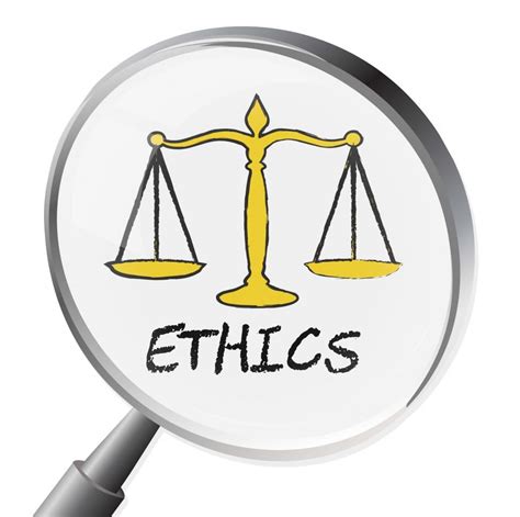 Free Stock Photo Of Ethics Magnifier Represents Moral Stand And Ethos