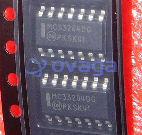 MC33204DR2G ON Amplifier ICs Ovaga Technologies