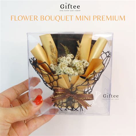 Jual Dried Flower Bouquet Ivanka In Mika Box Buket Bunga Kering Dalam