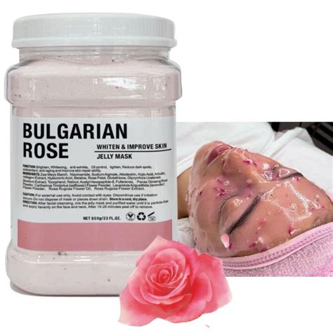 Elmia Jelly Face Mask For Facials Bulgarian Rose