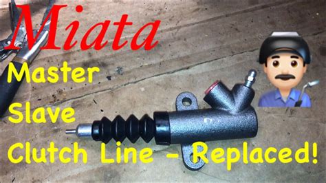 NA Miata Entire Clutch Hydraulics Replaced Master Slave And Lines