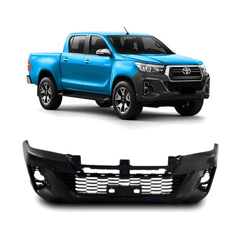 Paragolpe Delantero Toyota Hilux 2019 2020 Con Rejilla Central