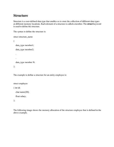 Structure-file notes - structure - Structure Structure is a user ...