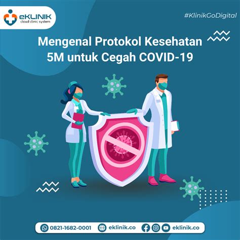 Mengenal Protokol Kesehatan 5M Untuk Cegah COVID 19 EKlinik