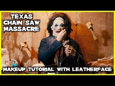 Makeup Tutorial with Leatherface | Texas Chain Saw Massacre : r/stitchedtogetherpics