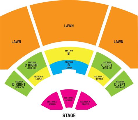 Walmart Amp Detailed Seating Chart