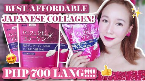 Asahi Perfect Asta Collagen 5 300mg Powder Review Pinkislovebynix