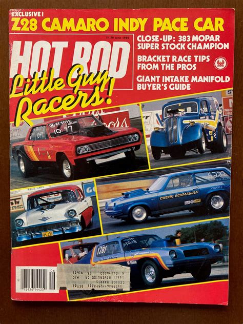 5 Vintage Hot Rod Magazines From The Estate Of George Barris Etsy