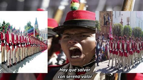 Marcha De Los Colorados De Bolivia Youtube