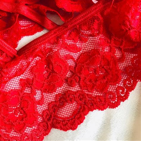 Dreamgirl Intimates Sleepwear Sexy Fire Red Lingerie Set Poshmark