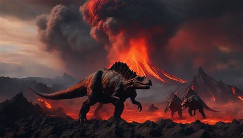 Volcanic Eruptions Contribution to Dinosaur Extinction