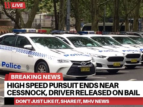 Out On Bail After Leading Police On High Speed Pursuit Mhv News