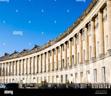 The Royal Crescent, Bath Stock Photo - Alamy