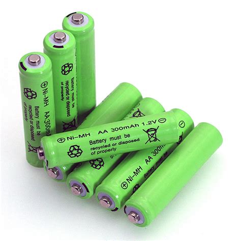 Mua 12 Packs 1 2V AA 300mAh Ni MH Rechargeable Batteries For Solar