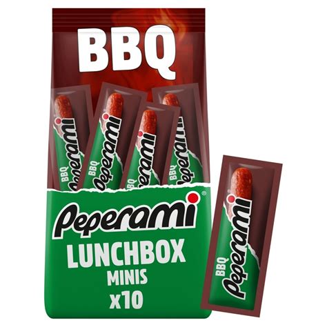 Peperami Bbq Minis 10x10g Tesco Groceries