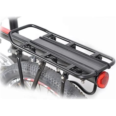 Parrilla Para Bicicleta Ajustable Rodado 20 A 26 Cms Hts Negro HTS