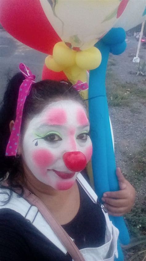 Rainbow Hair Rainbow Unicorn Clown Pics Female Clown Whiteface