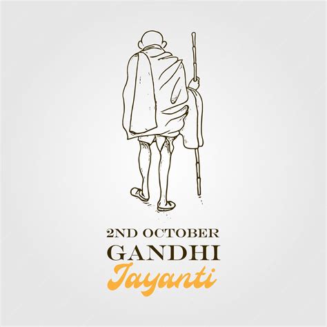 Premium Vector | Mahatma gandhi birthday