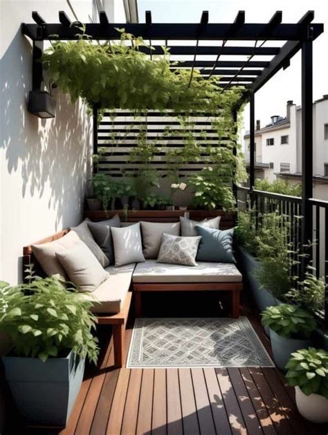 Pin On Patio Design In Small Outdoor Spaces Terrace Decor