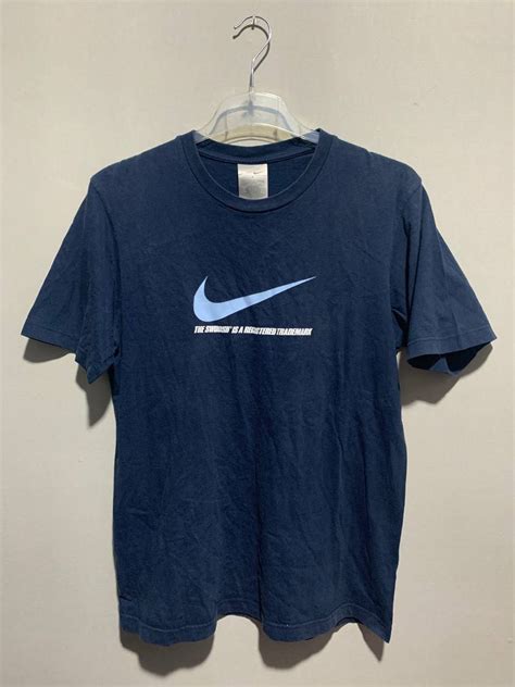 Nike Vintage Nike Y2k T Shirt Center Swoosh Drill Grailed