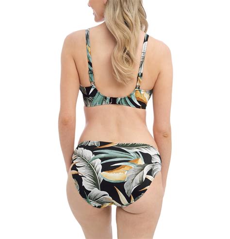 Fantasie Swim Bamboo Grove Gathered Full Cup Bikini Top Storm In A D