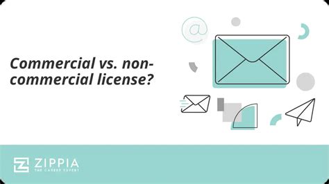 Commercial vs. non-commercial license? - Zippia