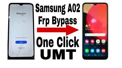 Samsung A02 Frp Remove By UMT One Click Google