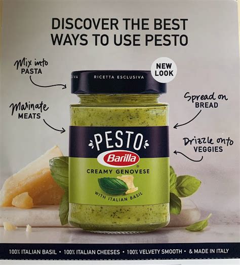 The Versatility Of Barilla Creamy Genovese Pesto