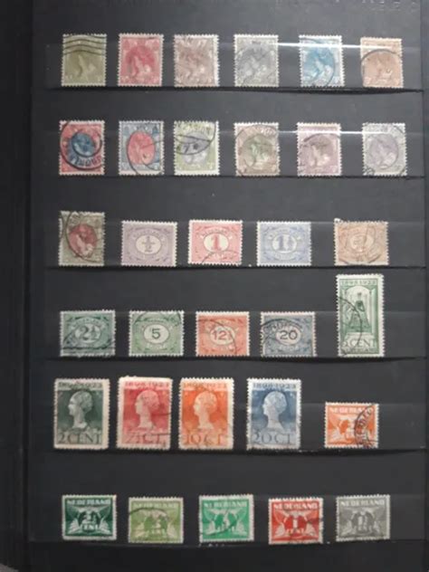 Timbres Anciens Des Pays Bas Tous Diff Rents Eur