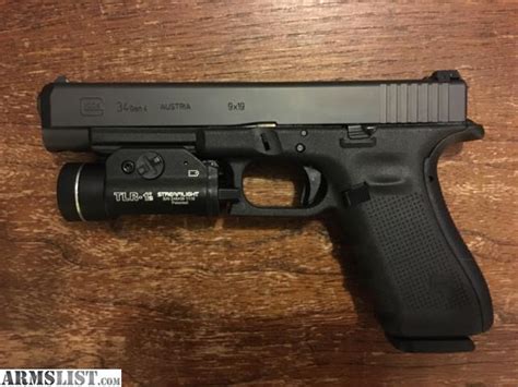 Armslist For Saletrade Glock 34 Gen4 Wstreamlight Tlr1