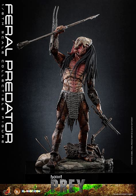 Hot Toys TMS114 Prey 1 6th Scale Feral Predator Collectible Figure Ship Q4 2024 Q1 2025