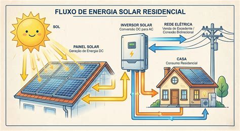 Como E Gerada A Energia Solar - Como funciona a Energia Solar Fotovoltaica? O Guia Passo a Passo