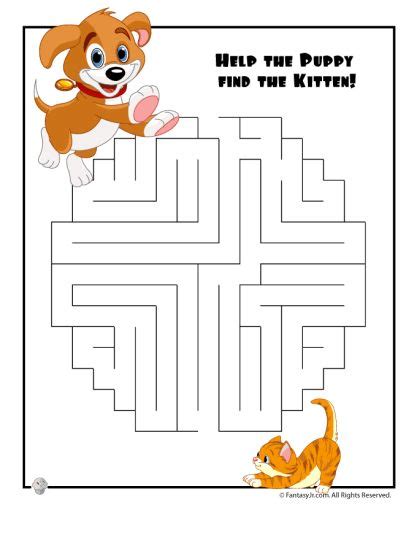 Printable Mazes For 5 Year Olds