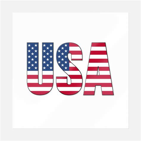 American Flag Stickers | Buy UV DTF Transfers In Bulk