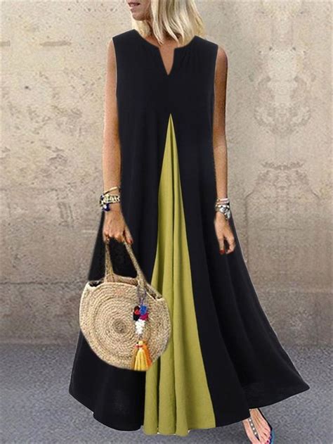 cf1f78fe923afe05f7597da2be7a3da8 | Cheap dresses casual, Linen dress ...
