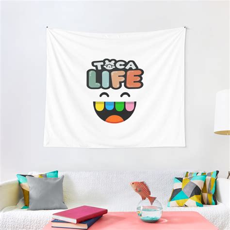 Toca Boca Toca Boca 2021 Toca Life World Tapestry By Rajiinom Redbubble