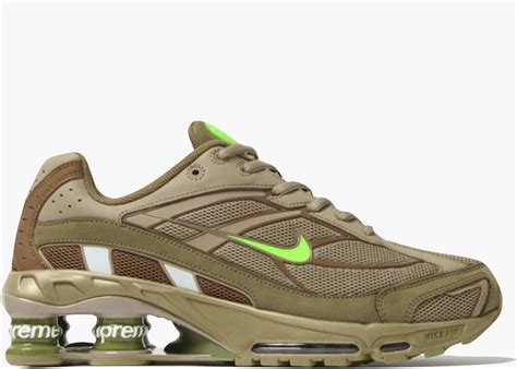 Nike Shox Ride Sp Supreme Olive Hype Clothinga