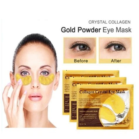 Jual Masker Mata Collagen Crystal Gold Eye Bag Mask Penghilang Mata