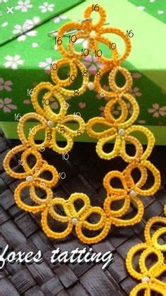 220 Idee Su Tatting Pattern Gioielli Di Merletto Chiaccherino A