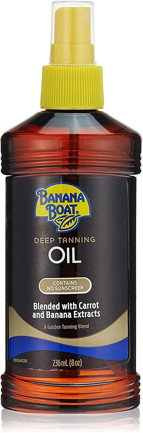 Banana Boat Deep Tanning Oil A Golden Tanning Blend 236ml Buy