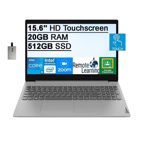 2020 Lenovo IdeaPad 3 15 6 HD Touchscreen Laptop Computer 10th Gen