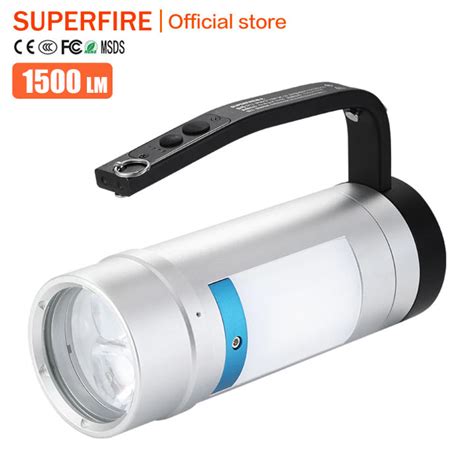 Superfire Explosion Proof Flashlight D Magnetic Absorption Ultra