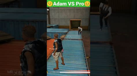 🙁adam Vs Bro😊 Free Fire Video Shorts Freefire😜😜😜 Youtube