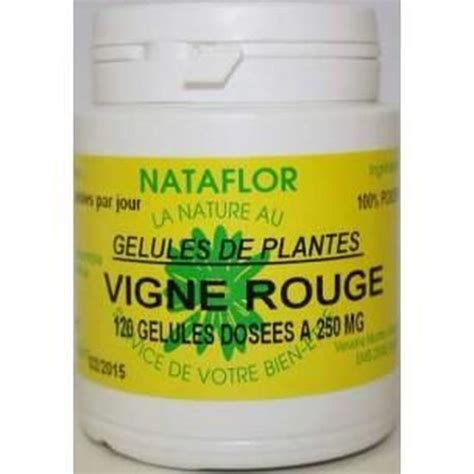 GELULES VIGNE ROUGE BIO feuille 200 gélules dosées à 250 mg 0 1