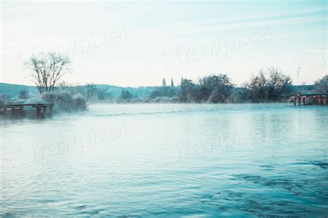 Mist river Germany | Free Photo - rawpixel