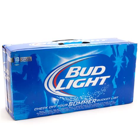 Bud Light 18 pack cans case | 3G's Convenience Stores