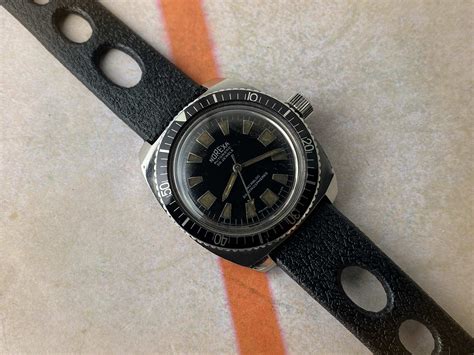 Norexa Vintage Swiss Automatic Watch Cal Eta Diver Ft Screw